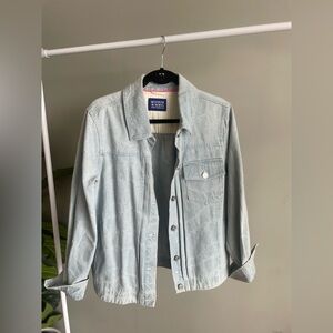 Scotch & Soda Amsterdam Jean Jacket with Silver Buttons Size S